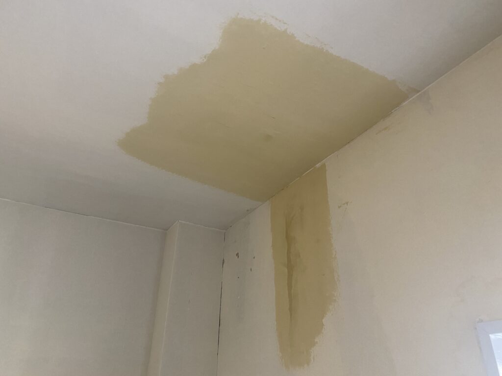 下地処理をして平にします