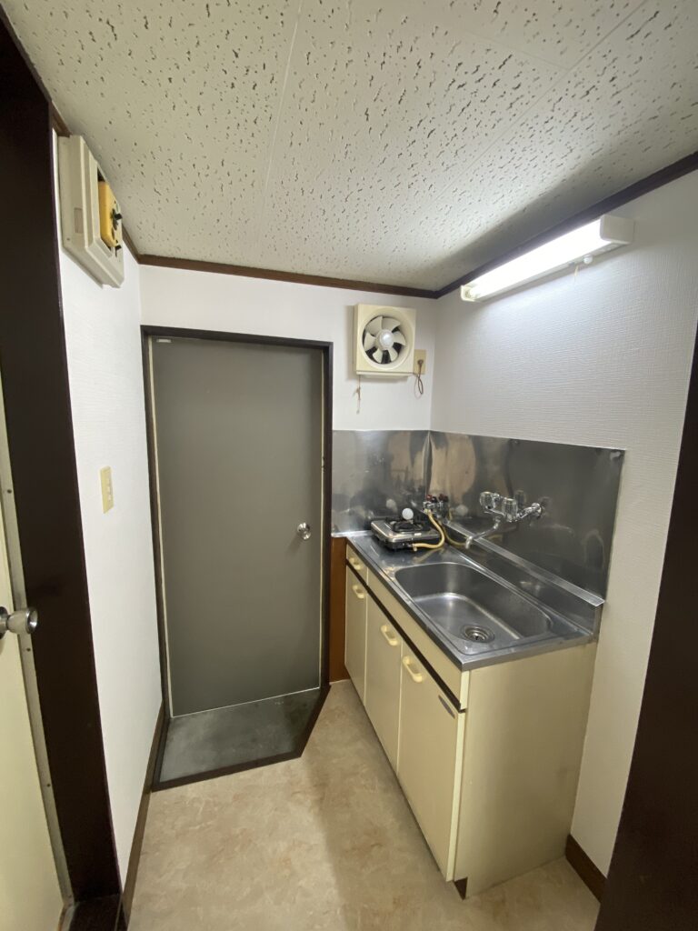 キッチン作業後